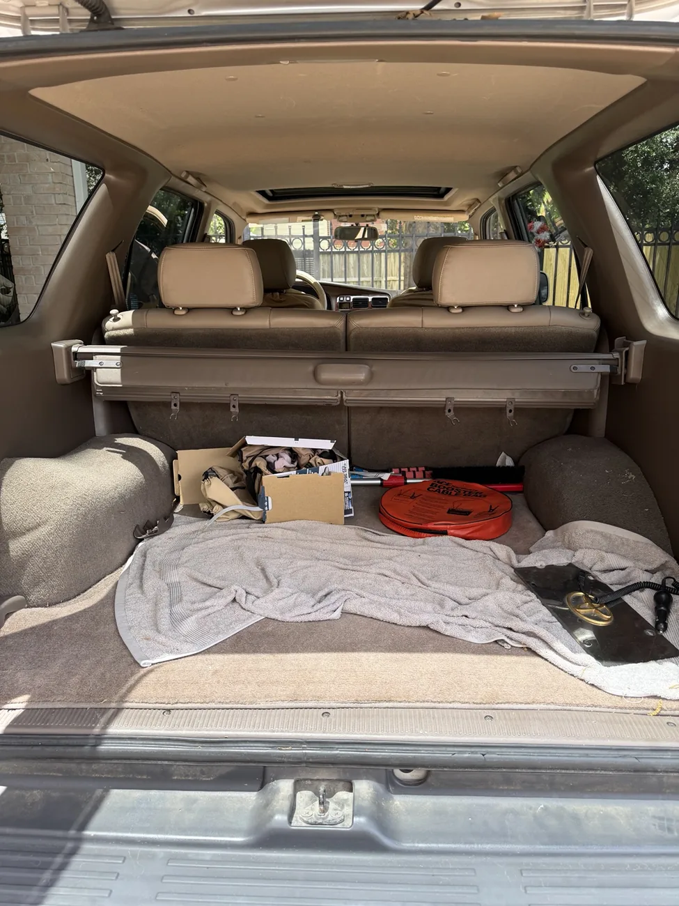 Before Cargo Area Detail