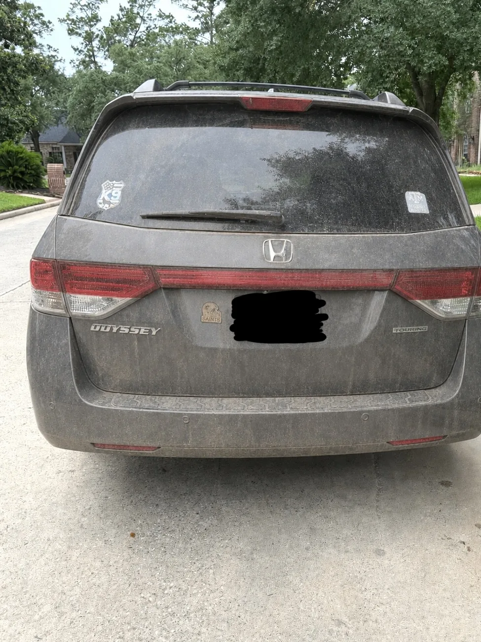 Before Odyssey Rear Exterior